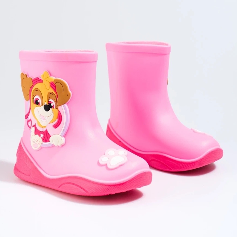 Botas de agua para niños Shelovet, rosa claro rosado 2