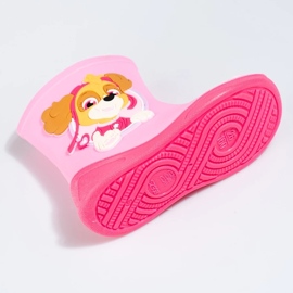 Botas de agua para niños Shelovet, rosa claro rosado 4