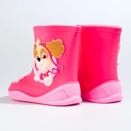 Botas de lluvia infantil Shelovet fucsia rosado 3
