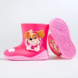 Botas de lluvia infantil Shelovet fucsia rosado 4