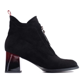 Botas de ante negras de Shelovet negro 2