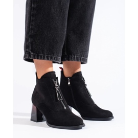 Botas de ante negras de Shelovet negro 3