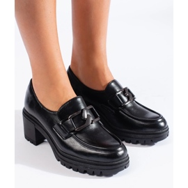 Zapatos tacón mujer Shelovet negros 3