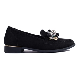 Señores de mujeres negras con cristales Shelovet. negro 4