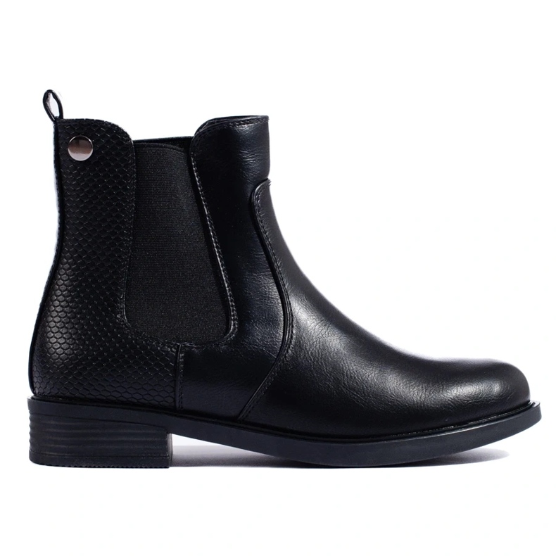 Botas Chelsea de mujer Shelovet negro 2