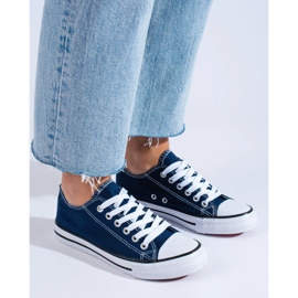 Zapatillas clásicas azul marino 3