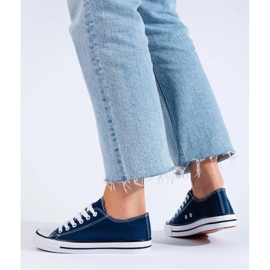 Zapatillas clásicas azul marino 4