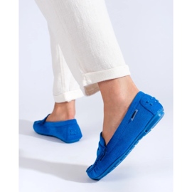 Mocasín ante azul 1