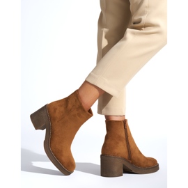 Botines marrones de mujer marrón 2