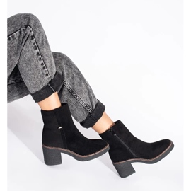 Botines negros de ante 3