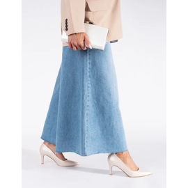Zapatos de tacón de aguja con perlas, clásicos y elegantes beige 2