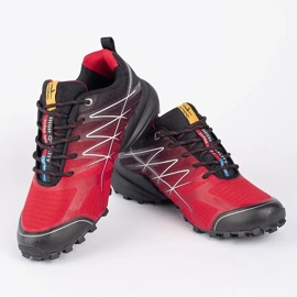 Zapatillas trekking mujer VICO rojas rojo 3