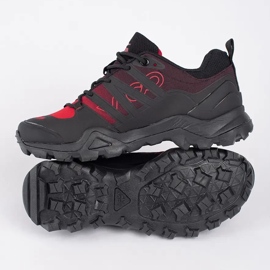 Zapatillas trekking mujer VICO negras y rojas rojo 2