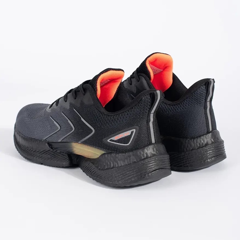 Vico Deportivas ligeras con cordones en negro y gris 1