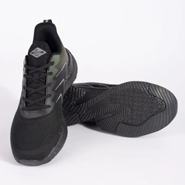 Vico Deportivas ligeras con cordones en negro y verde 2
