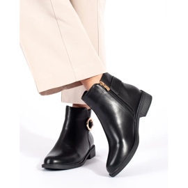 Botines negros clásicos de mujer. 1 Botines negros clásicos de mujer. 1