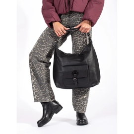 Botas Chelsea de mujer negras fabricadas en piel natural de Sergio Leone negro 1