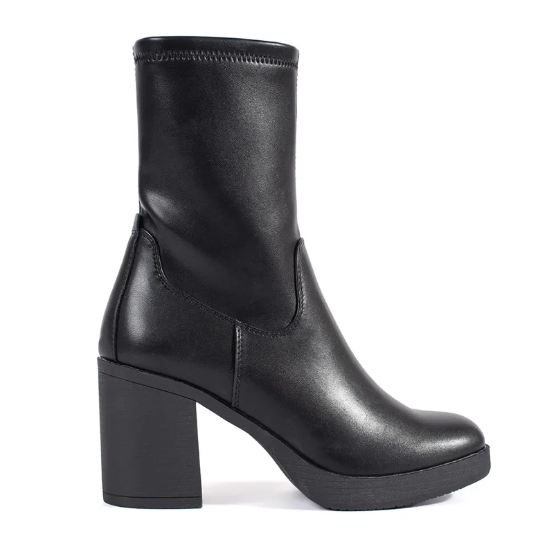 Botines negros de mujer de Sergio Leone 1 Botines negros de mujer de Sergio Leone 1