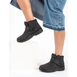 Botas de nieve mujer cómodas negras negro 3