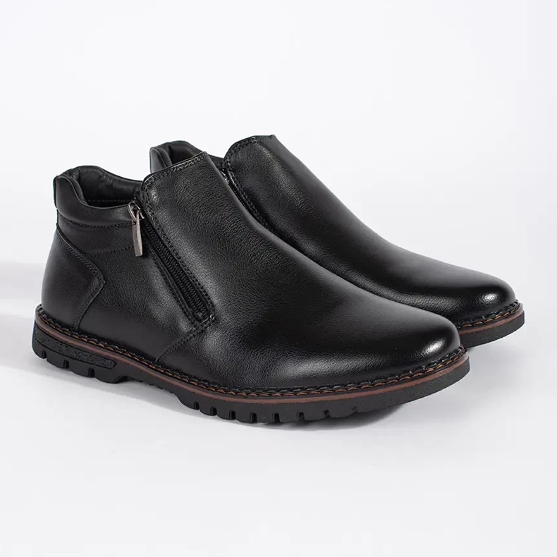 Botines de hombre aislantes negros 1 Botines de hombre aislantes negros 1