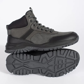 Zapatos trekking de invierno grises para hombre. 3