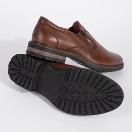 Zapatos slip-on marrones para hombre marrón 1