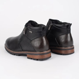 Botas Chelsea de hombre con aislamiento negro 4