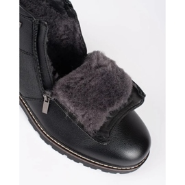 Botas Chelsea de hombre con aislamiento negro 1
