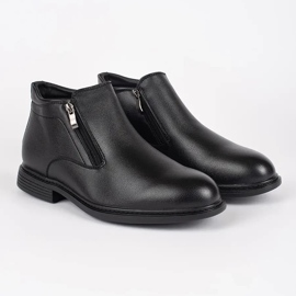 Botas aislantes de invierno negras para hombre. negro 2