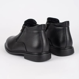 Botas aislantes de invierno negras para hombre. negro 4