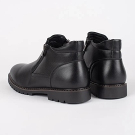 Botas aislantes de invierno negras para hombre. negro 2