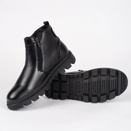 Botas aislantes negras para hombre. negro 4