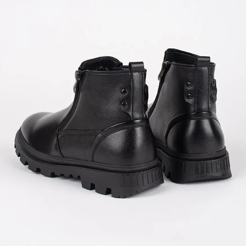 Botas aislantes negras para hombre. negro 2