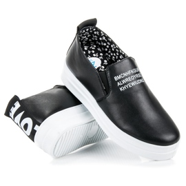 Mckeylor Zapatillas sin cordones en la plataforma. negro 3