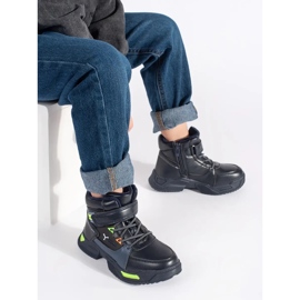 Botas altas y aislantes para niño. azul 3