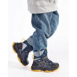 Botas altas y aislantes para niño. azul 1