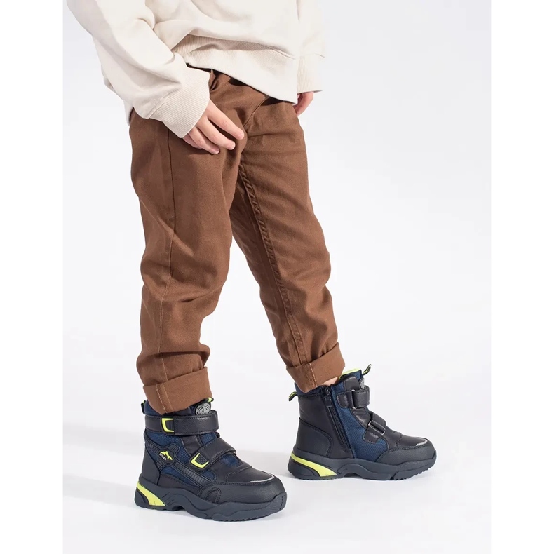 Botas de niño con aislamiento azul marino 1
