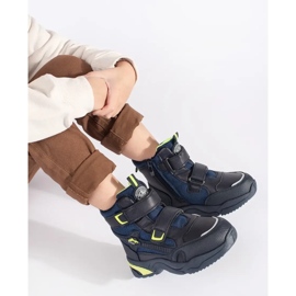 Botas de niño con aislamiento azul marino 3