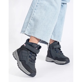Botas de niña con aislamiento azul marino 4
