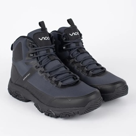 Vico Botas de invierno con cordones para hombre azul marino 1