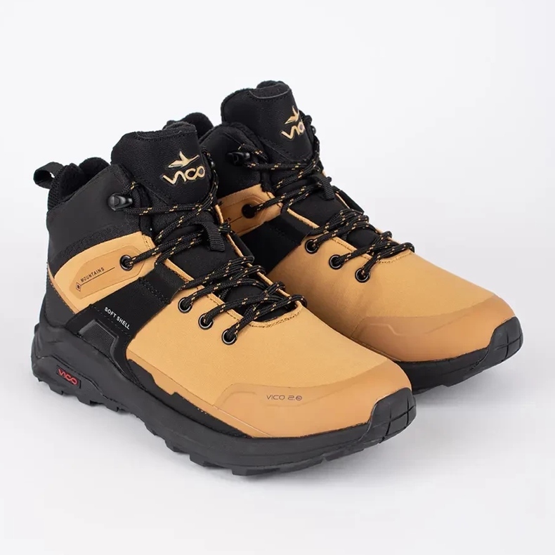 Vico Zapatos trekking hombre altos marrones marrón 1 Vico Zapatos trekking hombre altos marrones marrón 1