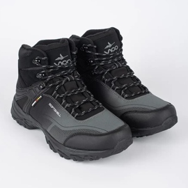 Vico Botas de trekking de hombre con aislamiento negro y gris. 1 Vico Botas de trekking de hombre con aislamiento negro y gris. 1