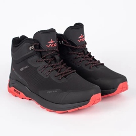 Vico Zapatos de trekking para hombre negros y rojos. 1