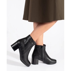 Botines negros de tacón de Sergio Leone 3