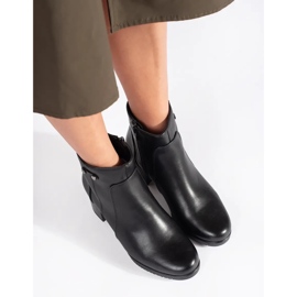 Botines negros de tacón de Sergio Leone 4