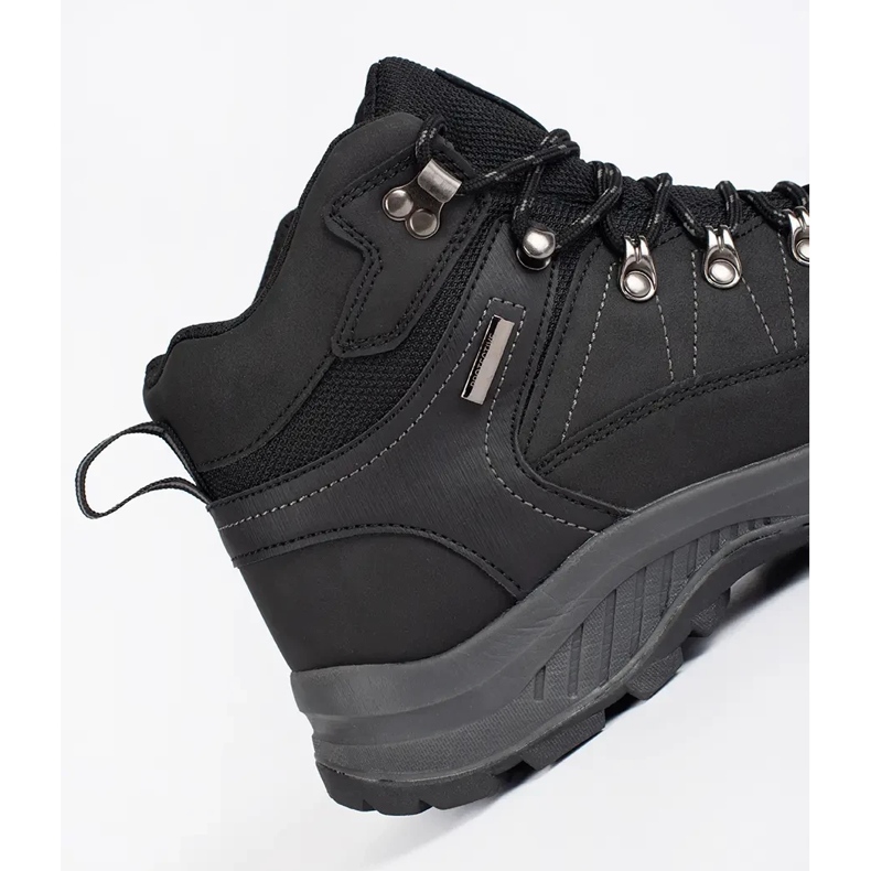 Vico Zapatos de trekking de hombre con aislamiento negro. 2