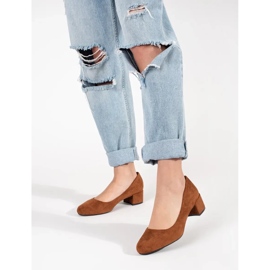 Sergio Leone Bombas de ante marrón claro en el poste 1