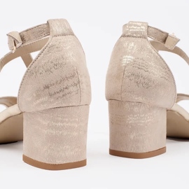 Goodin Tacones de mujer beige 1 Goodin Tacones de mujer beige 1