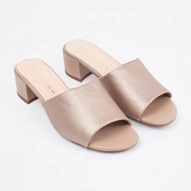 Tacones beige Sergio Leone 2