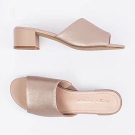 Tacones beige Sergio Leone 4